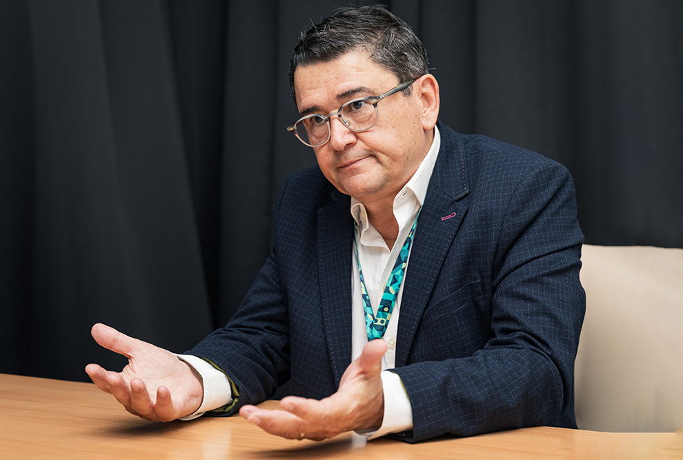 O professor Sérgio Rocha Piedade: dados mais precisos vão auxiliar na tomada de decisão