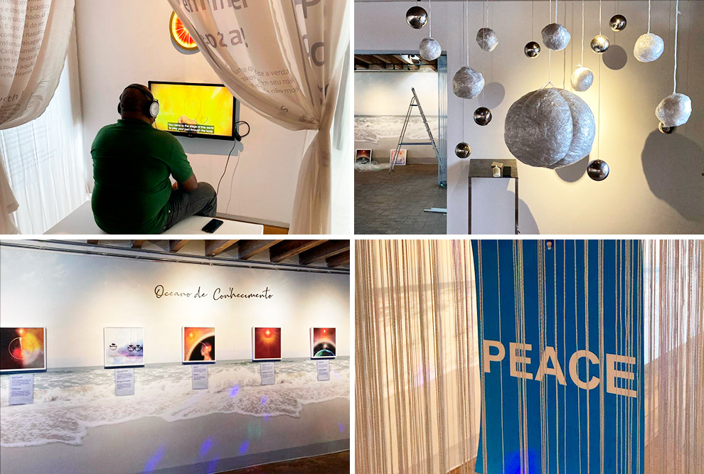 Exposição "Paz em todas as línguas" na BCCL